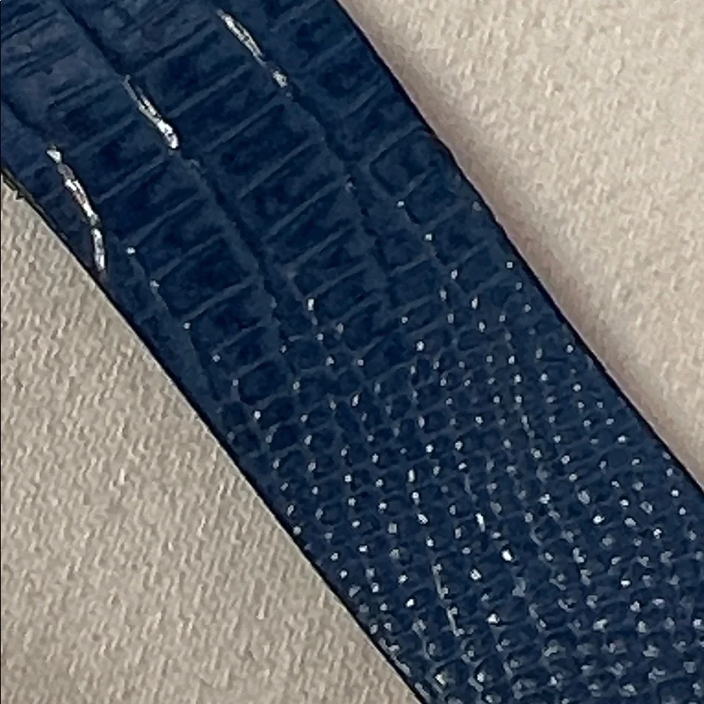 Vintage Marcel Drucker Collection Ladies Square Face/blue band